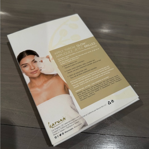 NWT! Karuna Hydrating Face Mask (4 masks) - Picture 2 of 2